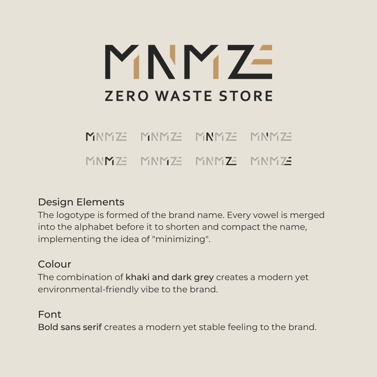 Meaning behind the MINIMIZE Logo
