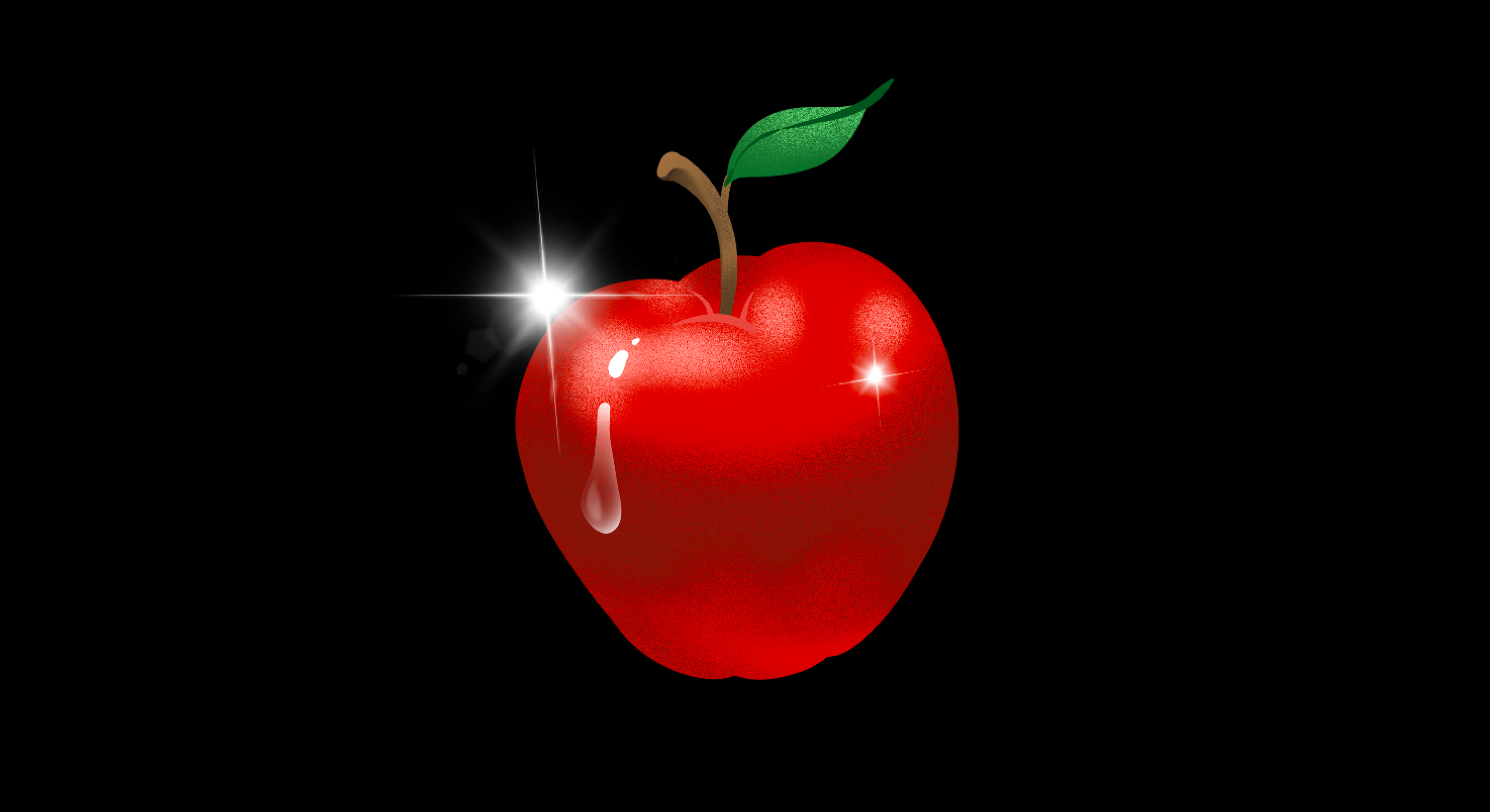 PROCREATE 手把手教會你畫完一顆蘋果！