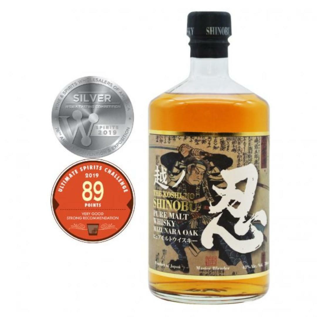 Shinobu Pure Malt Whisky Mizunara Oak Finish 700ml – Dynasty
