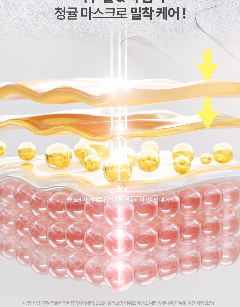[구달] 청귤_비타씨_잡티 케어 세럼 마스크 알파_상세페이지_004 (1)