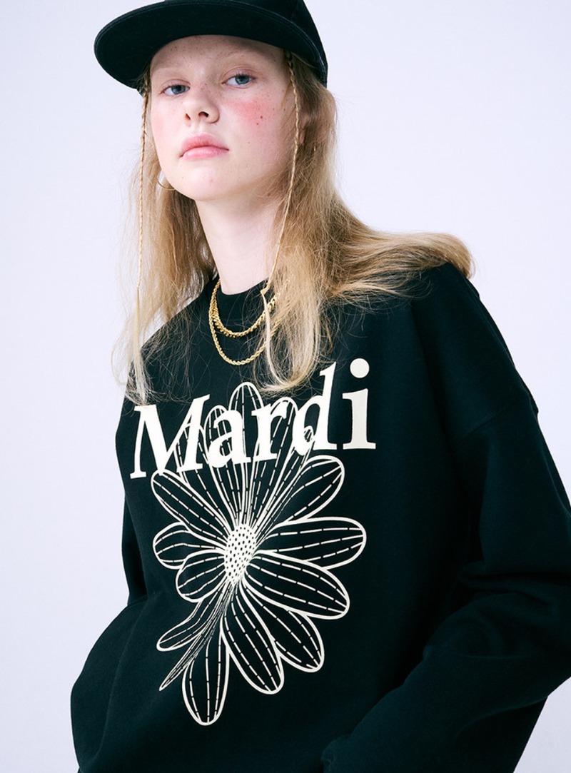 ♡Mardi Mercredi♡SWEATSHIRT FLOWERMARDI