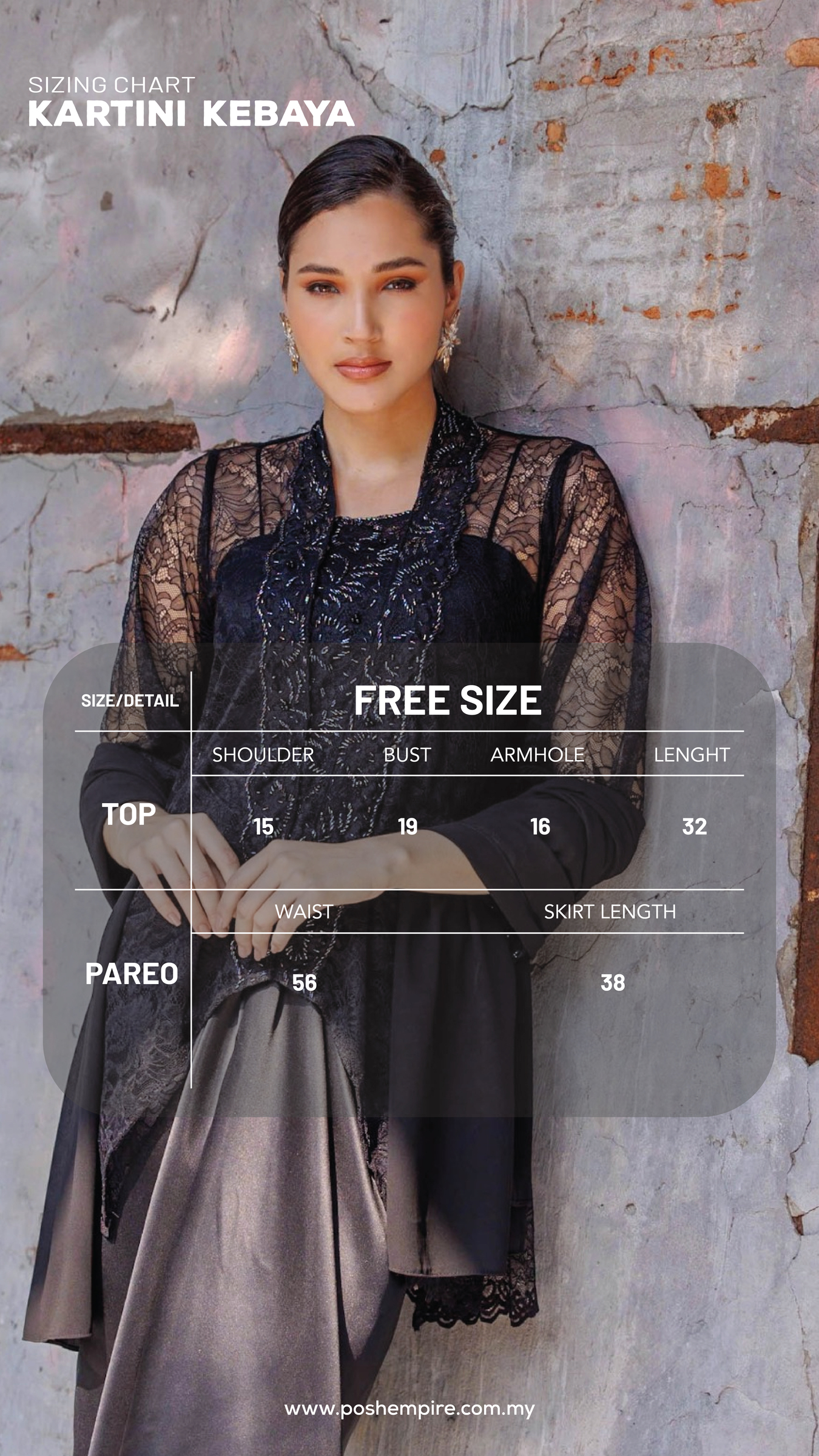 POSH ABAYA SIZE CHART-02