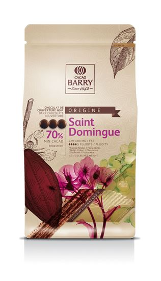 圖片 醇品聖多明尼克苦甜調溫巧克力70%(鈕扣狀)