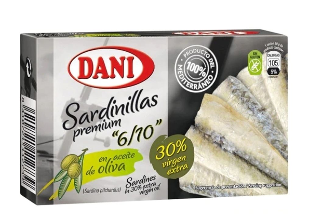 西班牙Dani特級初榨橄欖油漬沙丁魚 90G