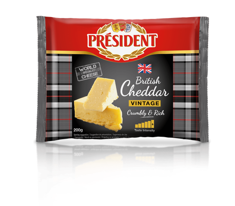 (200克)總統牌麥克連蘇格蘭特級陳年白色切達乳酪