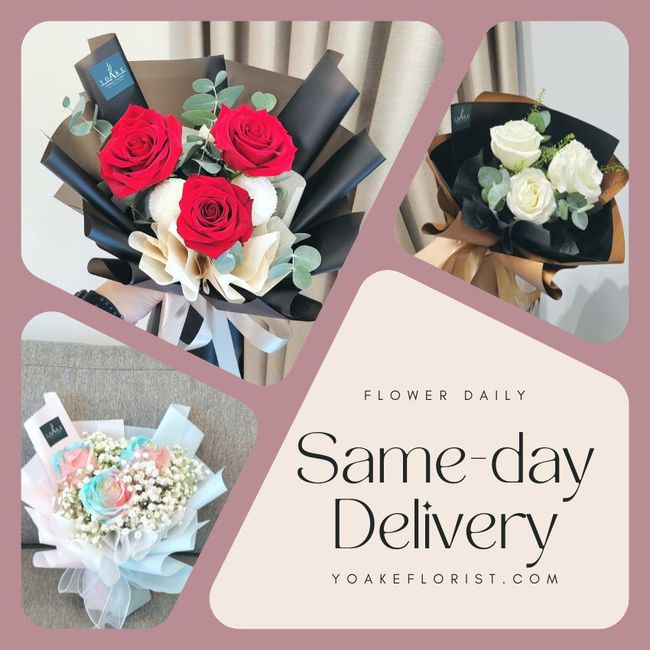 Yoake Florist | Best Online Florist in KL | Same Day Delivery | Valentine's Day Bouquet | Highlight Collections - Same-day Delivery