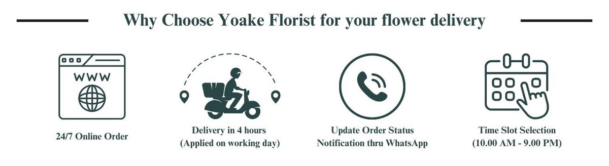 Yoake Florist | Best Online Florist in KL | Same Day Delivery | September Offer | 