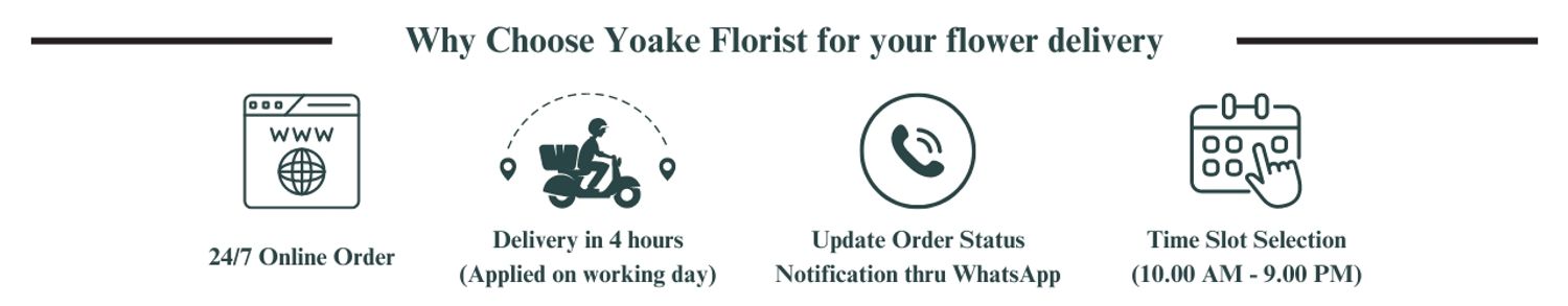Yoake Florist | Best Online Florist in KL | Same Day Delivery | Premium Floral Arrangement |