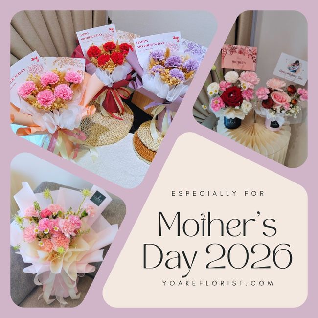 Yoake Florist | Best Online Florist in KL | Same Day Delivery | Mother's Day Bouquet | Highlight Collections - Mother's Day 2026
