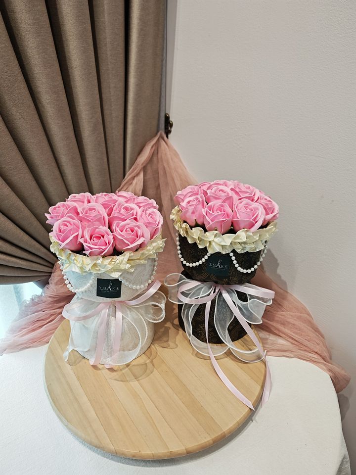 Soap flower bouquet delivery KL – Yoake Florist (Jalan Klang Lama)
