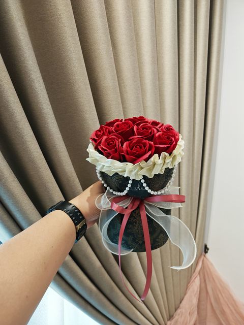Affordable price soap flower for delivery in KL & Selangor - Yoake Florist Studio