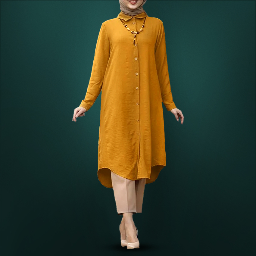 Casual Mid-Length Dress_Green.jpg