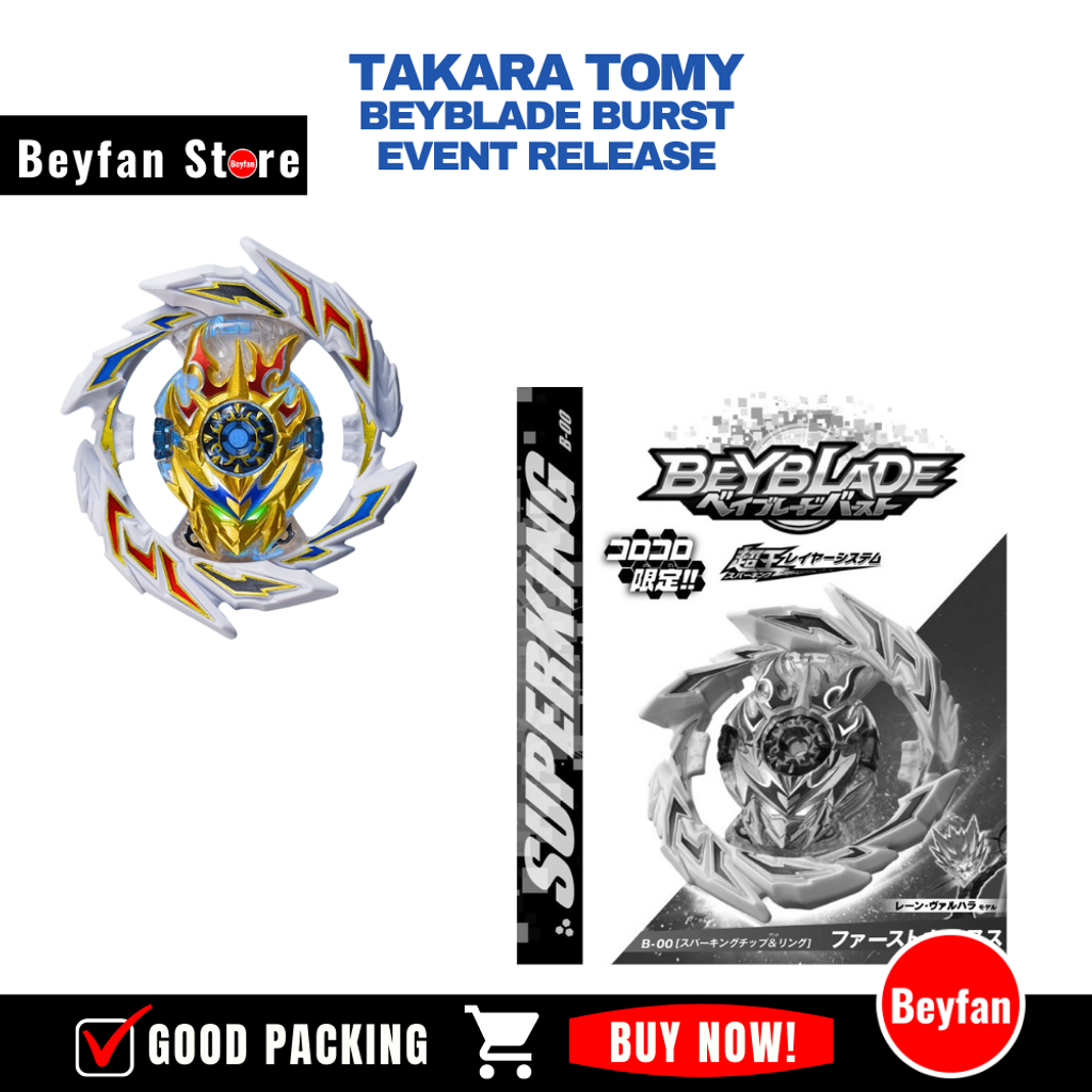 Takara Tomy Beyblade Burst Superking B-00 First Uranus (Original) |Beyfan  Store