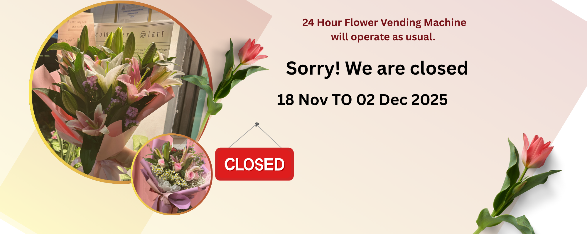  | Pudu | Accept Urgent Order | 1 Hour Delivery | PJ Florist & Flower Delivery | By theFlower4U.com  - KL / PJ / Klang Valley 24/7 Flower Delivery