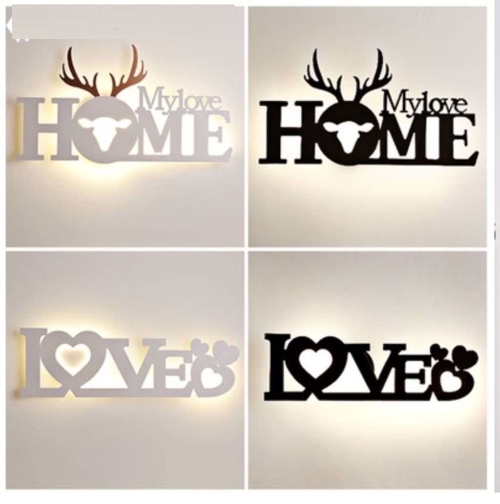創意壁燈2 love