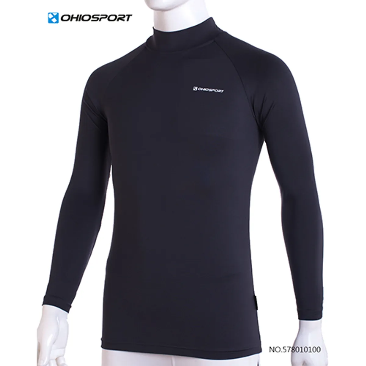 【路達車衣館】現貨 OHIOSPORT 男款 標準01運動內搭滑衣 578010100 【 24H出貨】