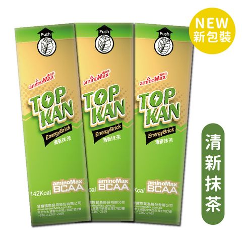 aminoMax 邁克仕 TOP KAN 能量磚-抹茶