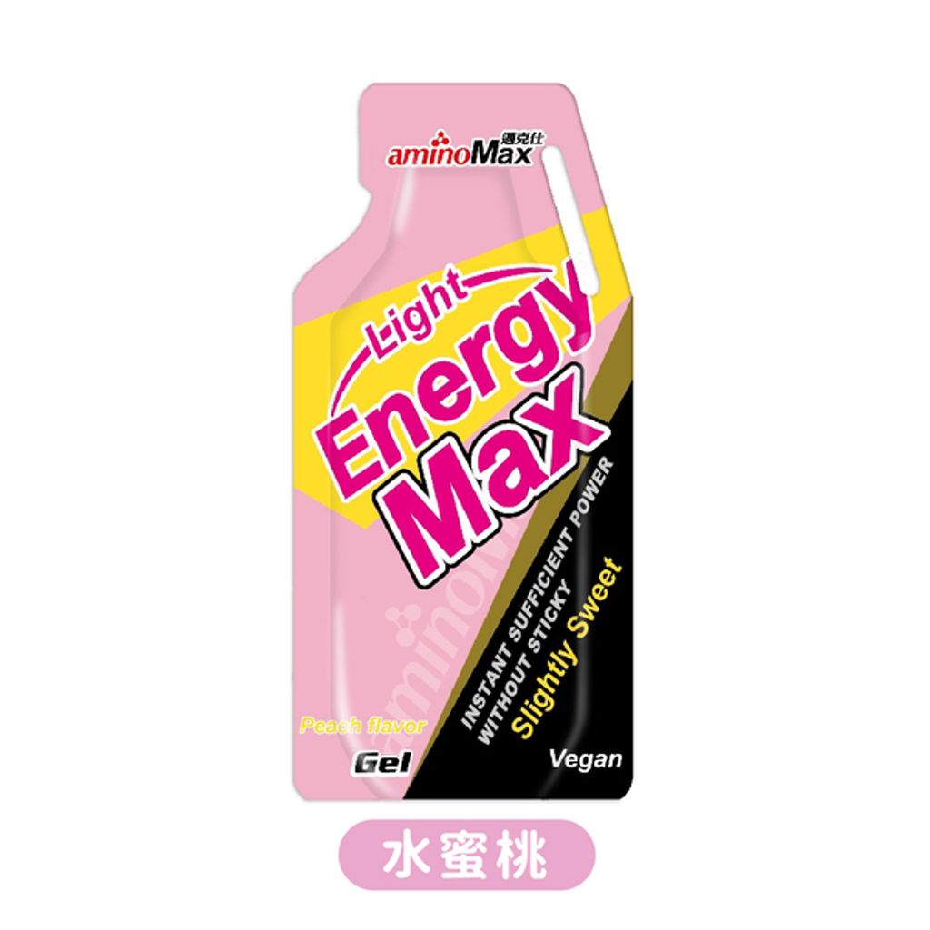 aminoMax 邁克仕 EnergyMax Light 能量包-水蜜桃