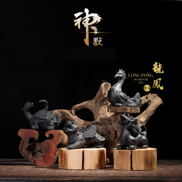 四大神獸紫砂茶寵|龍鳳茶堂012 四大神獸紫砂茶寵|龍鳳茶堂012
