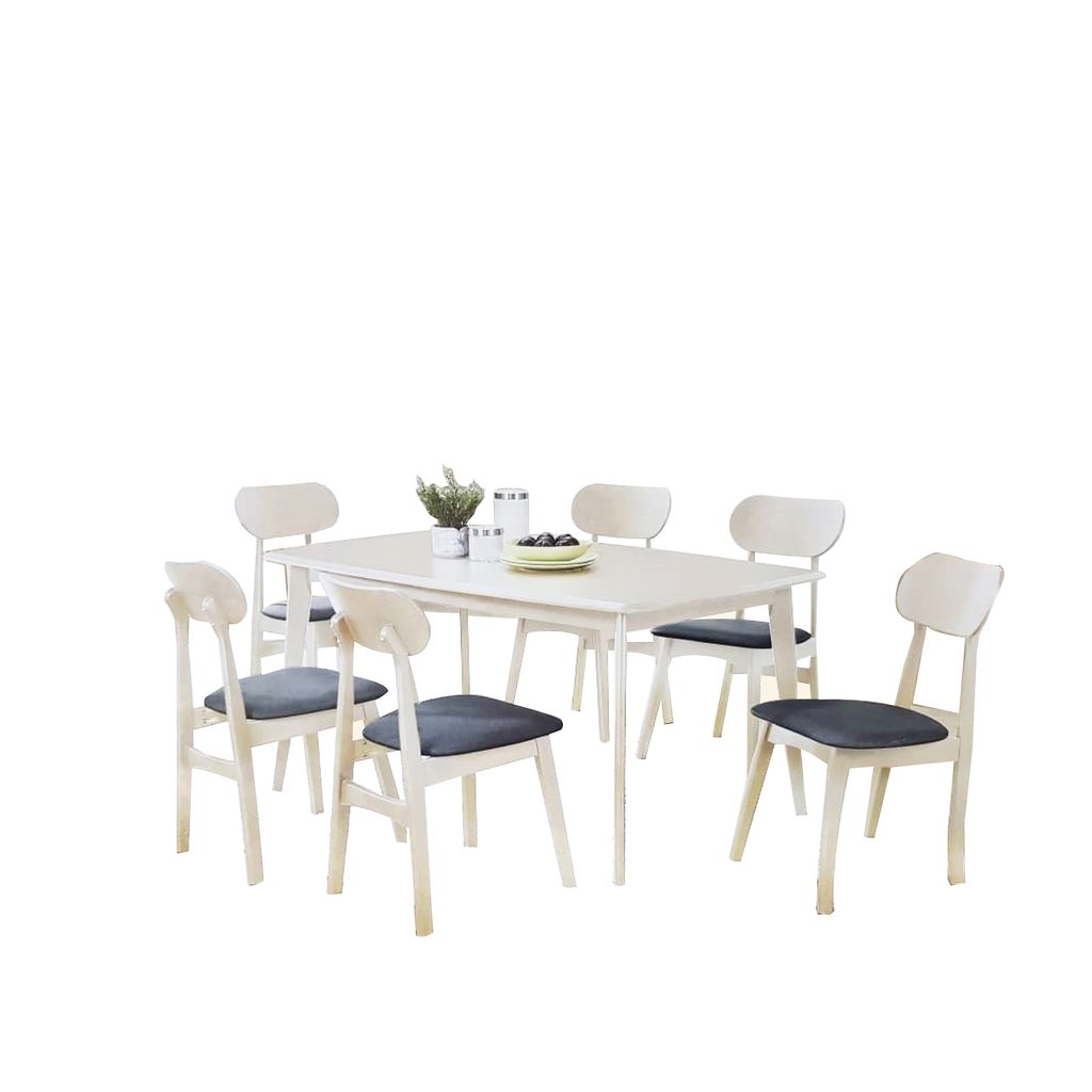 1+6 Wooden Dining Table Set – myplazaperabot.online