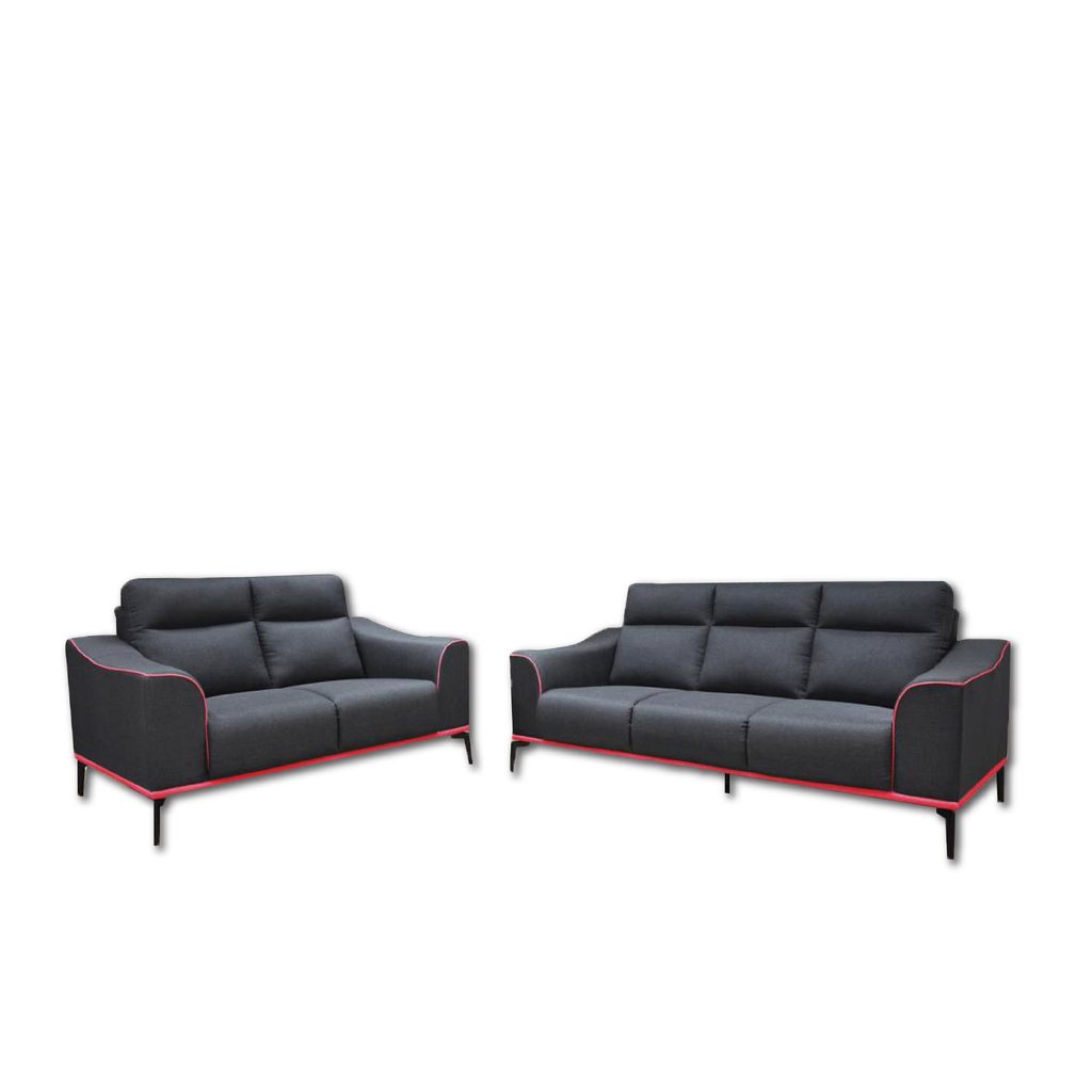 METALLIC 2+3 LEATHER SOFA SET (RM1699).jpg