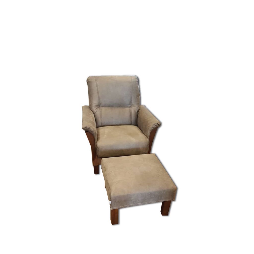 SINGLE SEATER FABRIC SOFA WITH FABRIC STOOL (RM1199).jpg