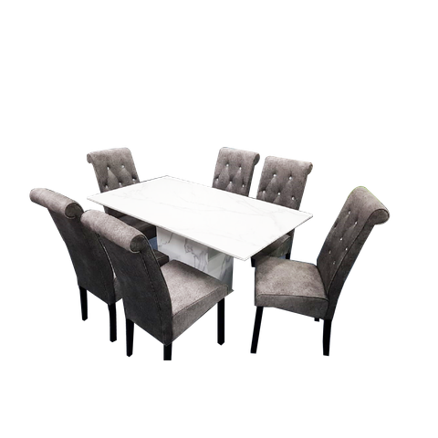 UNIT 3A & 5 - 4.5ft 1+6 full marble dining set RM2499 now RM1899.png