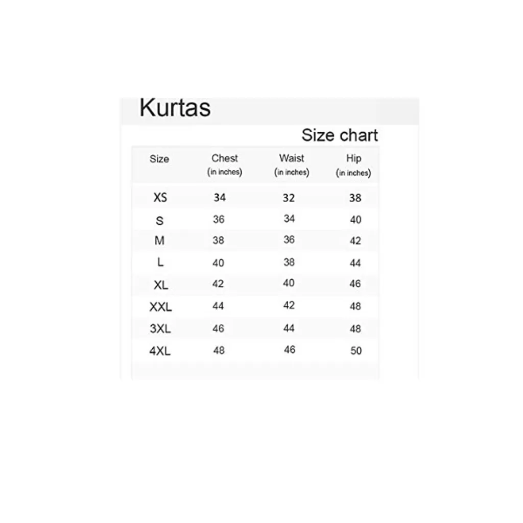 Size Chart 2