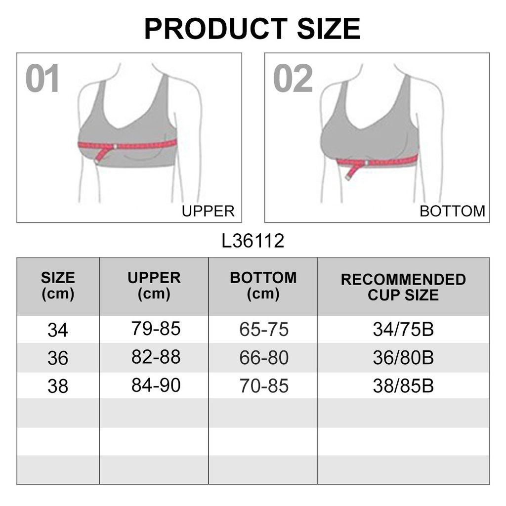 BRA SIZE CHART