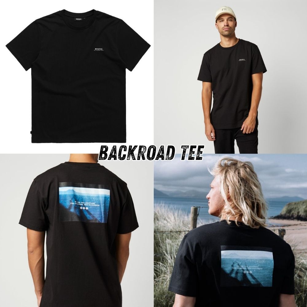 Backroad Tee - BLACK