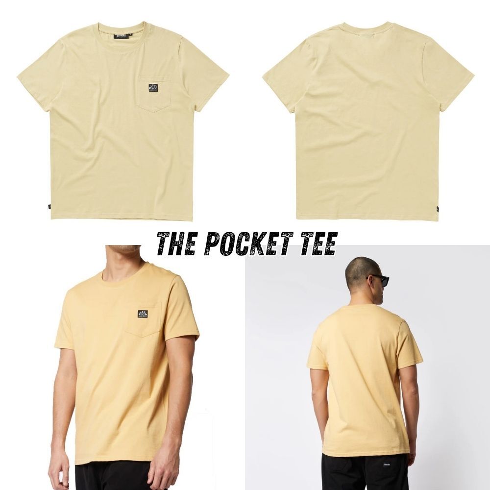 THE POCKET TEE - WARM SAND
