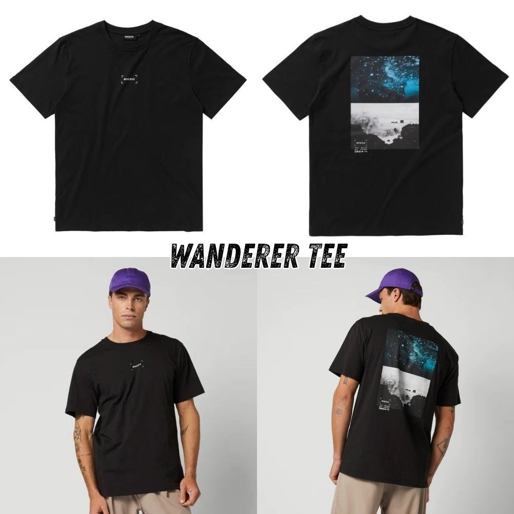 Wanderer Tee - BLACK