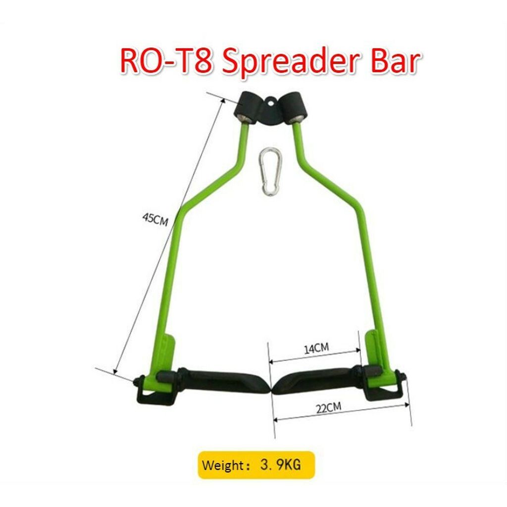 B SPREADER BAR - BODONG RO-T8 Handles and Accessories Fitness Equipment  Multi-Grips Landmine Bar Crossover Grip Handle cable Attachment