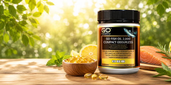 Go Healthy 無腥味魚油 2000mg 230粒 | AUSMALL