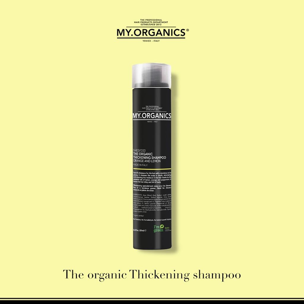 My. Organics 有機認證豐盈清爽洗髮水250ml
