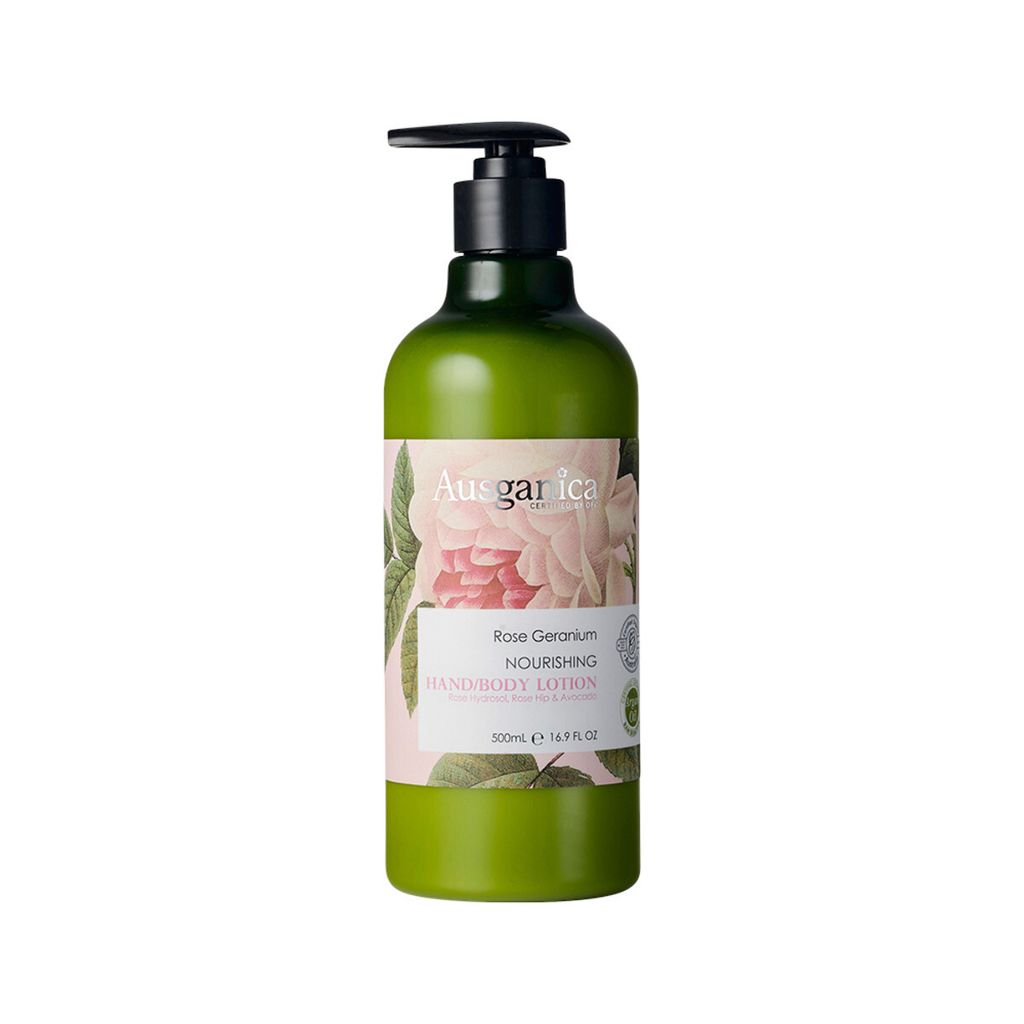 Ausganica Org Hand Body Lotion Rose Geranium 500ml_media-01