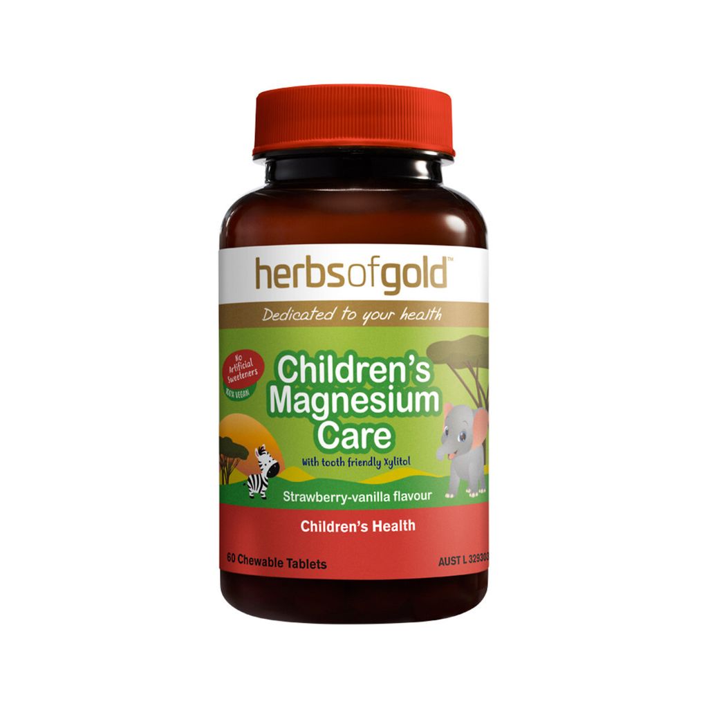 Herbs of Gold Children's Magnesium Care Chewable 60t_media-01 (1)