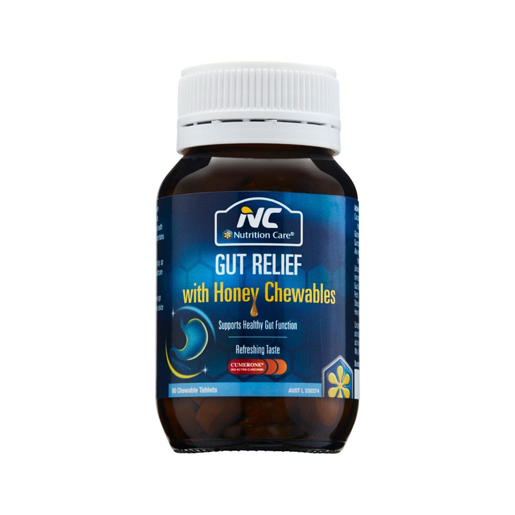 NC by Nutrition Care Gut Relief with Honey Chewable 60t_media-01