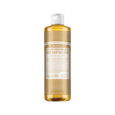Dr. Bronner's Pure Castile Soap Liquid (Hemp 18 in 1) Sandalwood Jasmine 473ml_media-01