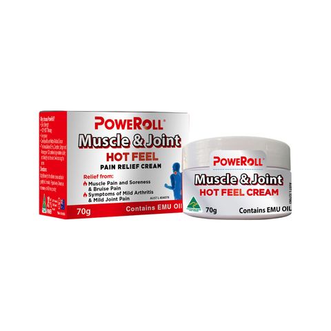 PoweRoll Pain Relief Plus Hot Feel Cream 70g_media-01