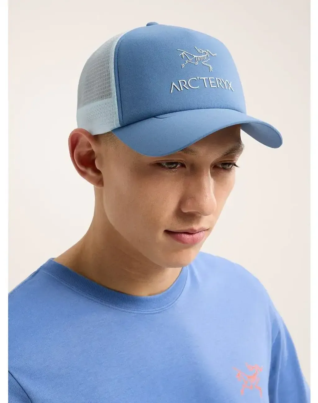 S24-X000007763-Bird-Word-Trucker-Curved-Hat-Stone-Wash-Daybreak-Front-View_900x