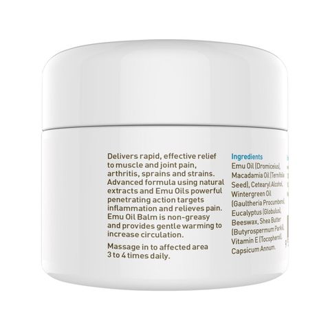 Emu Tracks Emu Oil Muscle and Joint Balm 95g_media-04