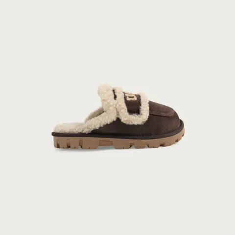 Square_Toe_Logo_Slipper_UGG_OZLANA_Chocolate