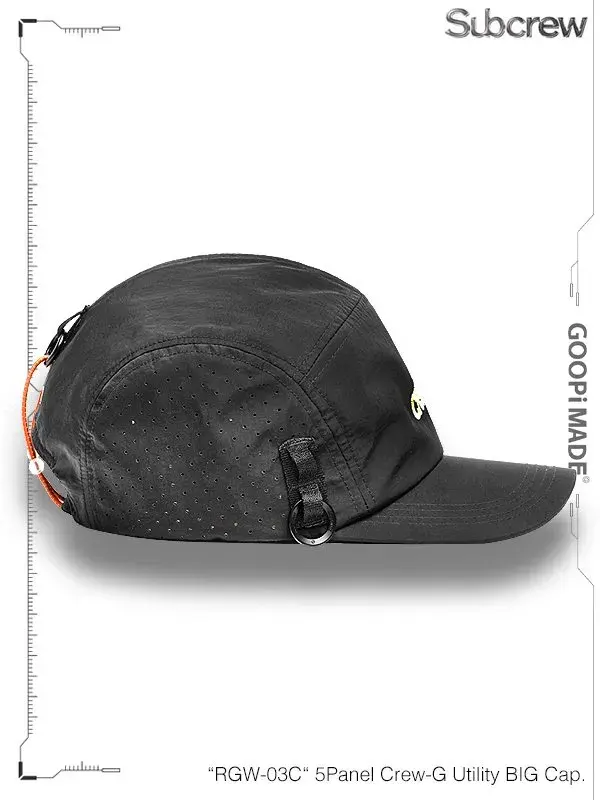 GOOPiMADE x Subcrew “RGW-03C“ 5 Panel Crew-G Utility BIG Cap