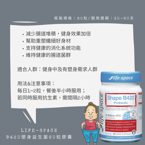 Life-space 60+老年益生菌60粒膠囊 (1)