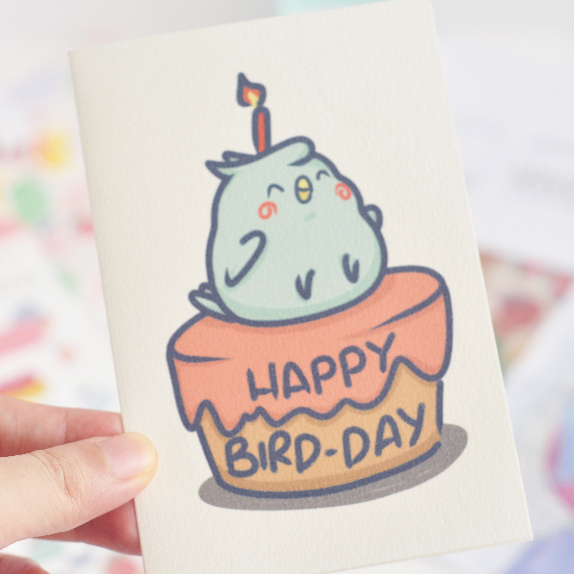 Birthday cards. You don't need to be an artist to make this birthday card  in a dash. … | Happy birthday painting, Watercolor birthday cards, Coloring birthday  cards