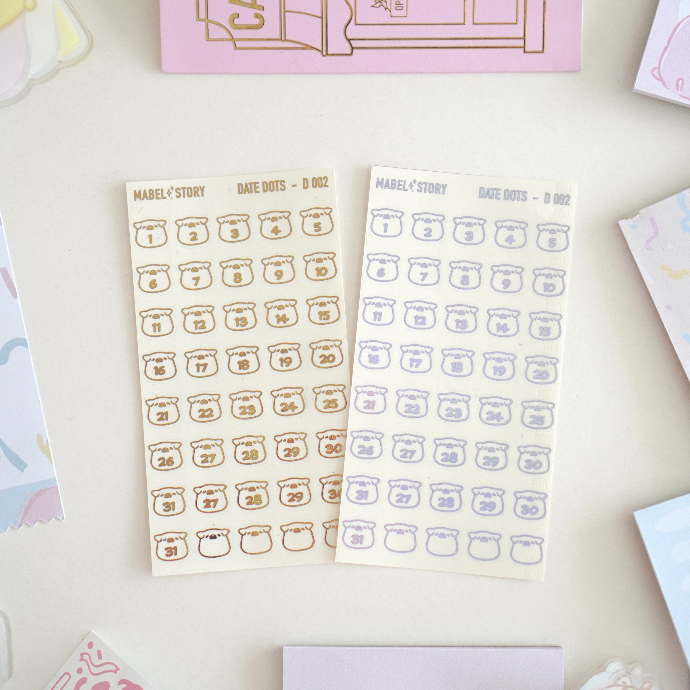 Marshmallow Party Cute Washi Tapes