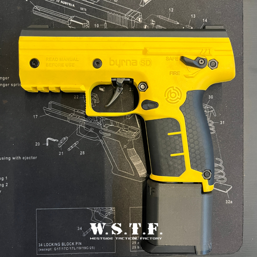 威賽戰術工廠] 全台首創！Byrna SD 5發變8發增彈艙套件鎮暴槍17mm – WESTSIDE