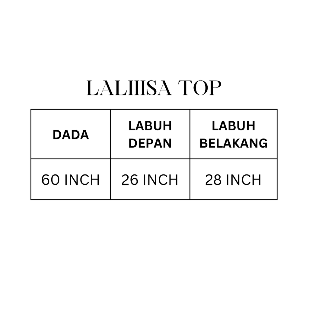 LALIIISA TOP