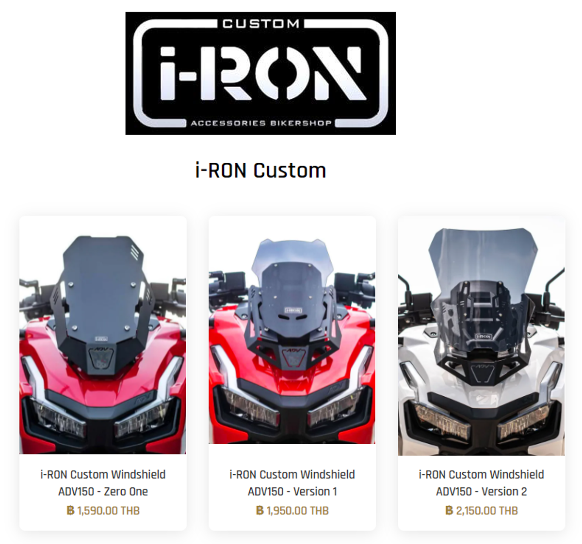 Official Distributor for iRON CUSTOM